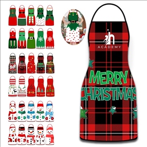 Christmas Elf Cotton Fabric Apron One Size Fits All